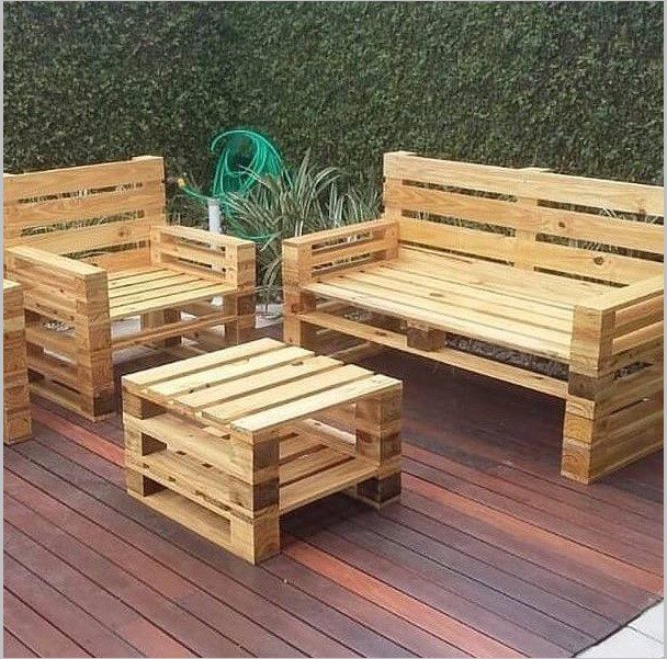 Easy Pallet Outdoor Furniture, Great Stylish