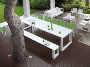 Contemporary Aluminium Garden Furniture